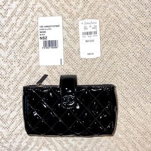 CHANEL O-Mini Clutch; Like New with original tags